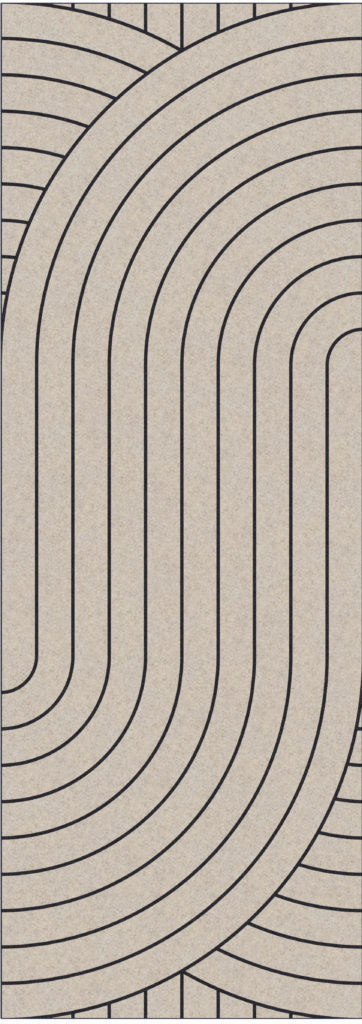 Flow pinstripe Panel