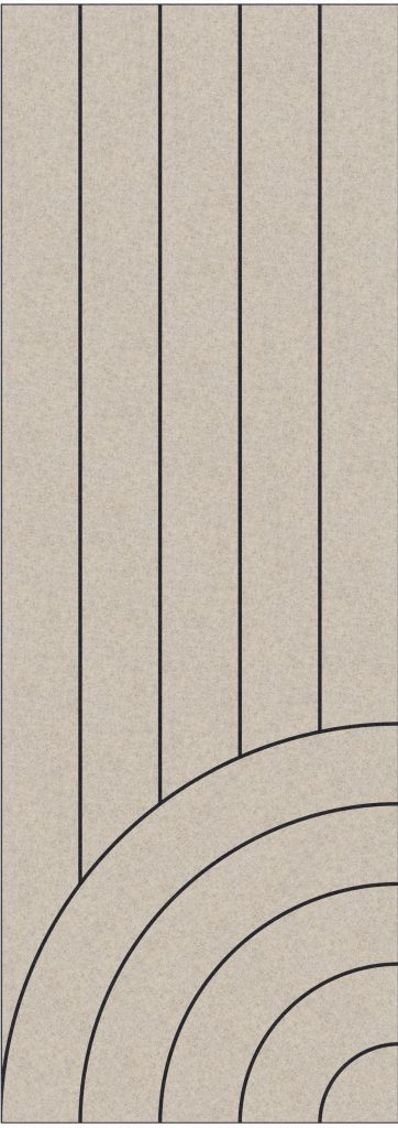 Ripple widestripe Panel