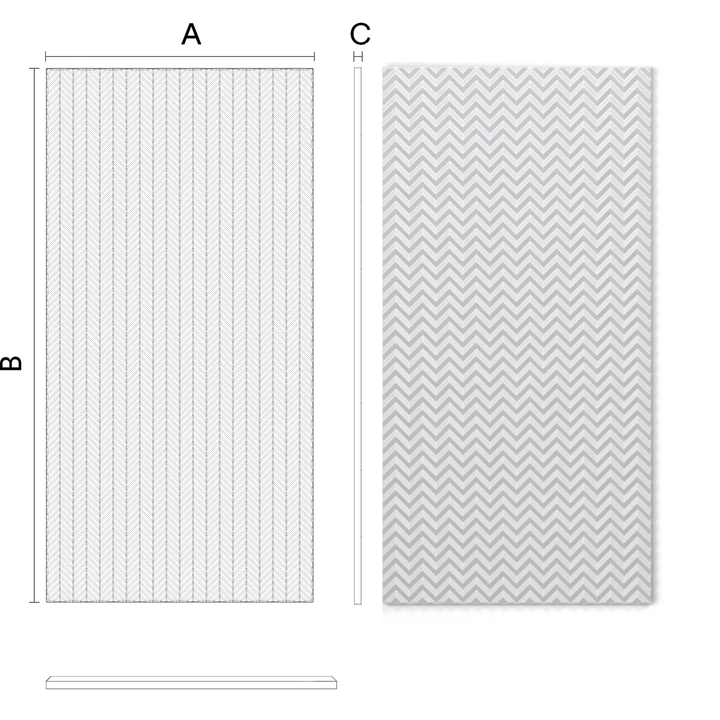 baux Papir Akustik Panel - Pulse