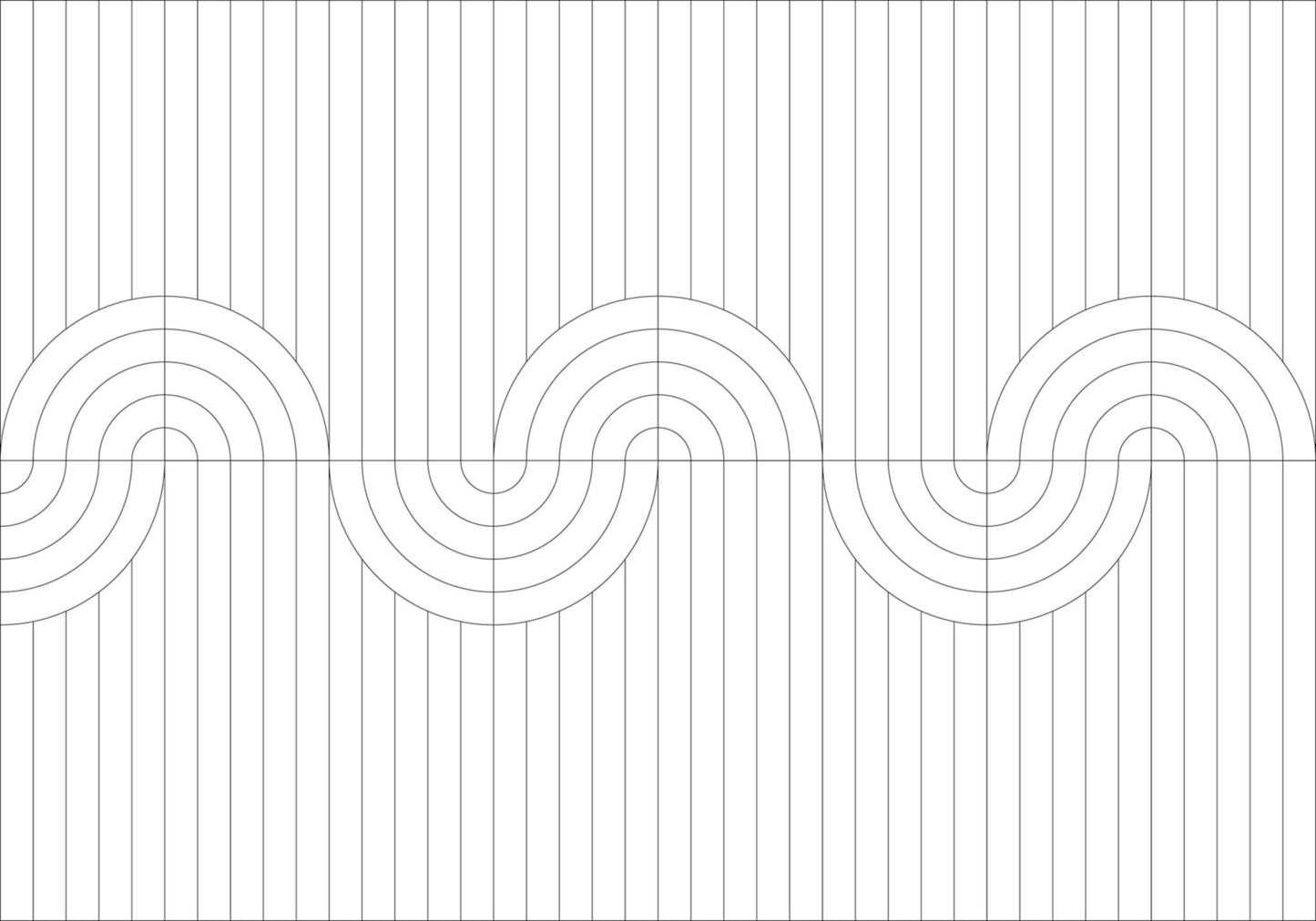 Ripple widestripe Panel