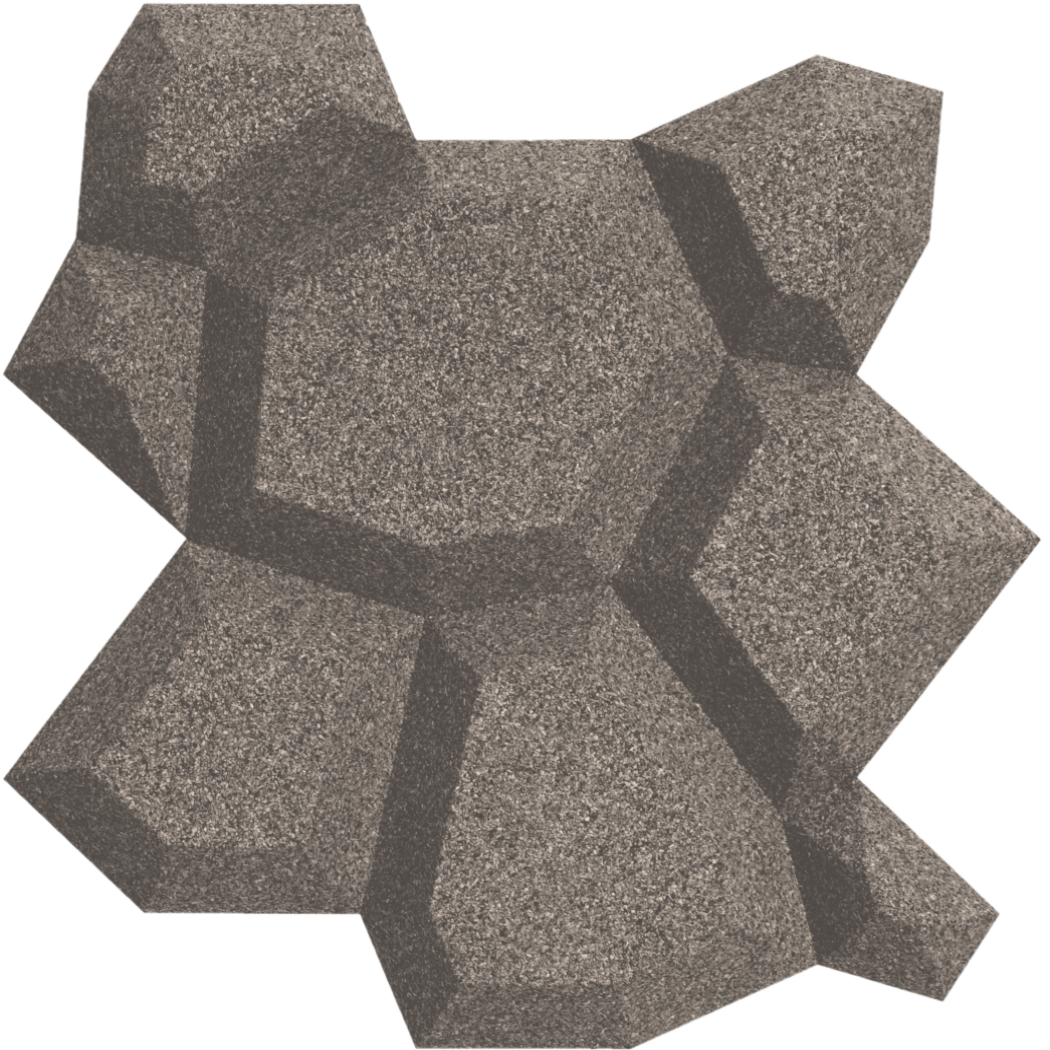 Kork Beehive Organic Design Blocks akustikplader