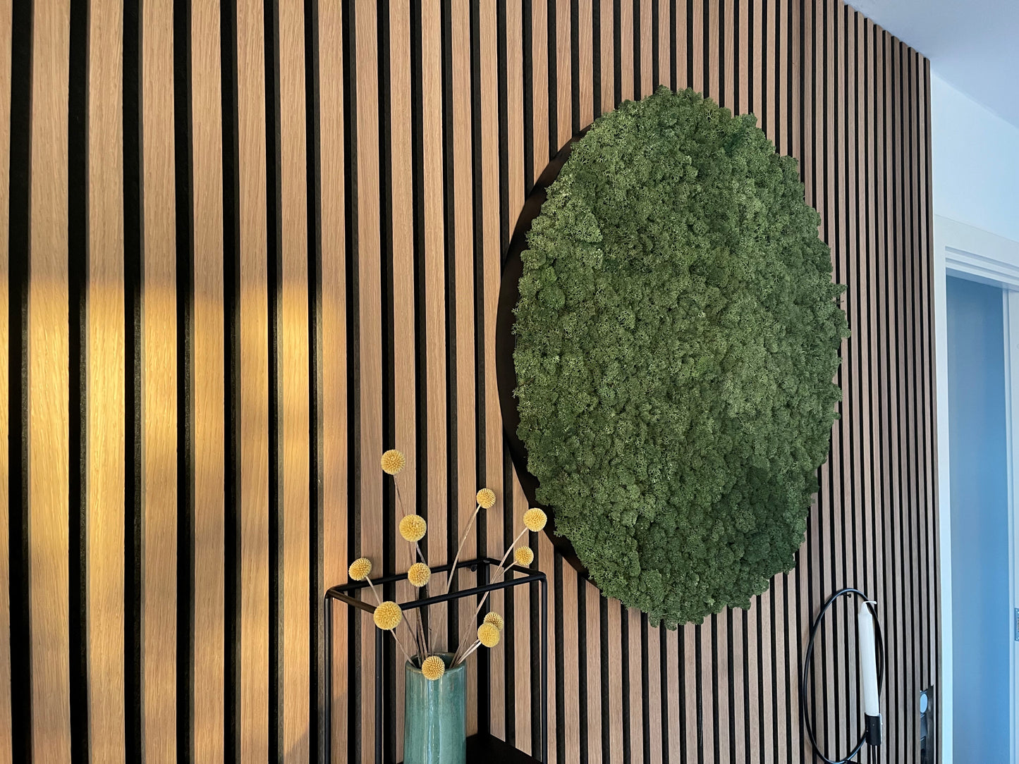 Dansk produceret mos cirkel i stålramme