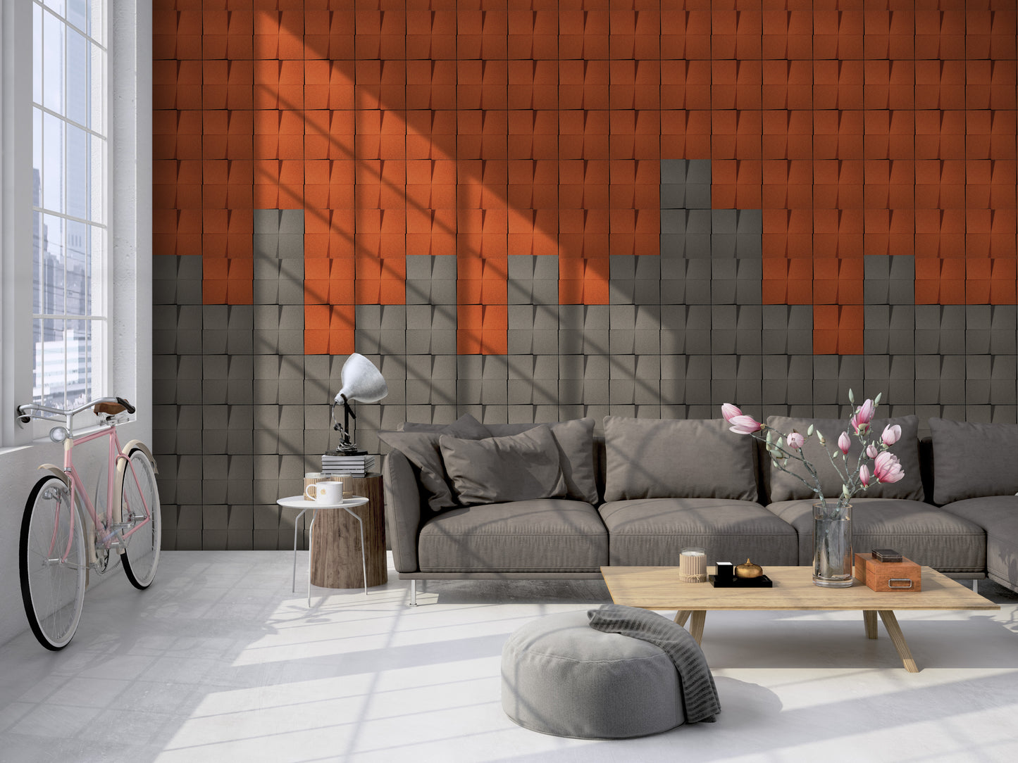 Kork Chock Organic Design Blocks akustikplader