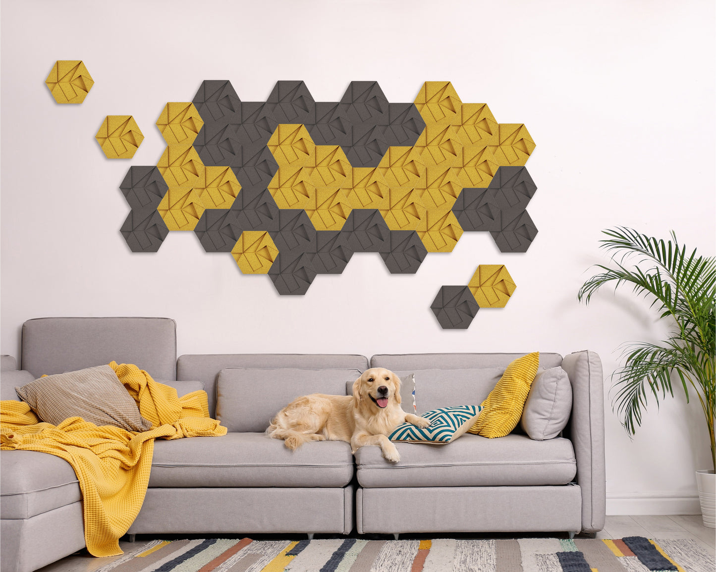 Kork Hexagon Organic Design Blocks