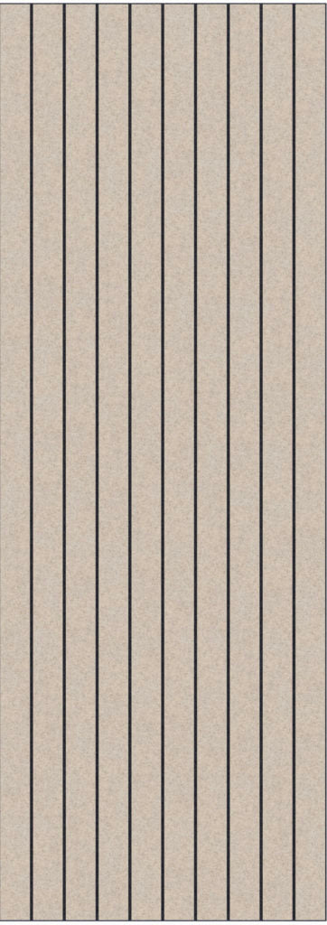 Straight pinstripe Panel