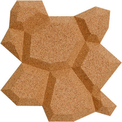Kork Beehive Organic Design Blocks akustikplader