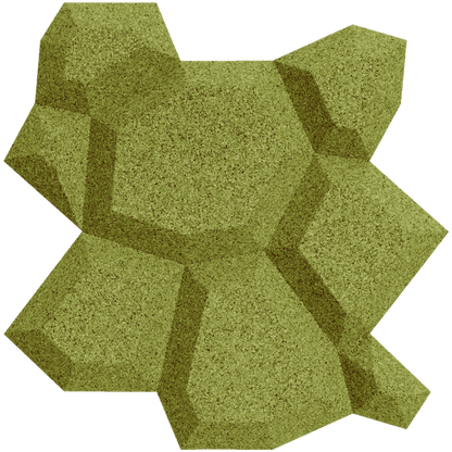 Kork Beehive Organic Design Blocks akustikplader